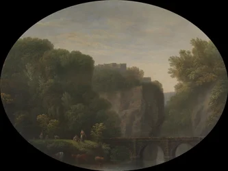 Uma ponte sobre o rio wye